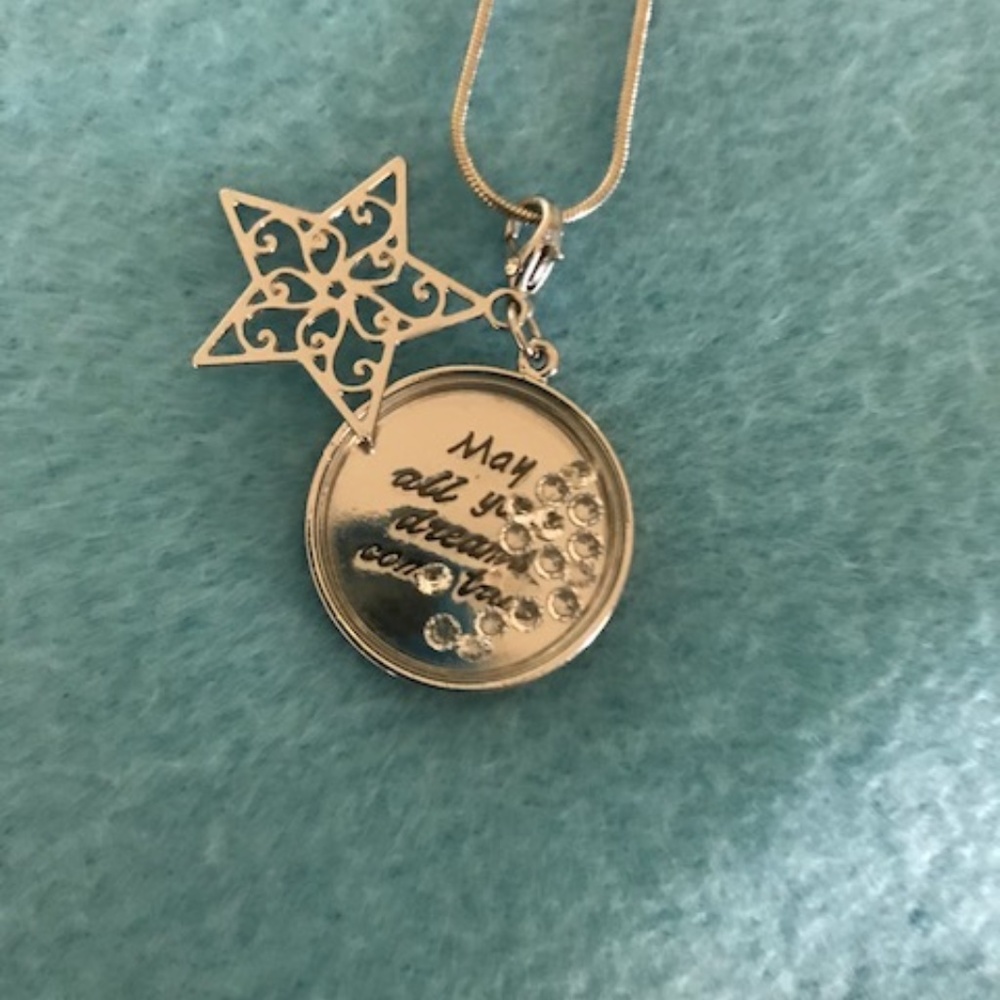 Star neckless with Swarovski crystals